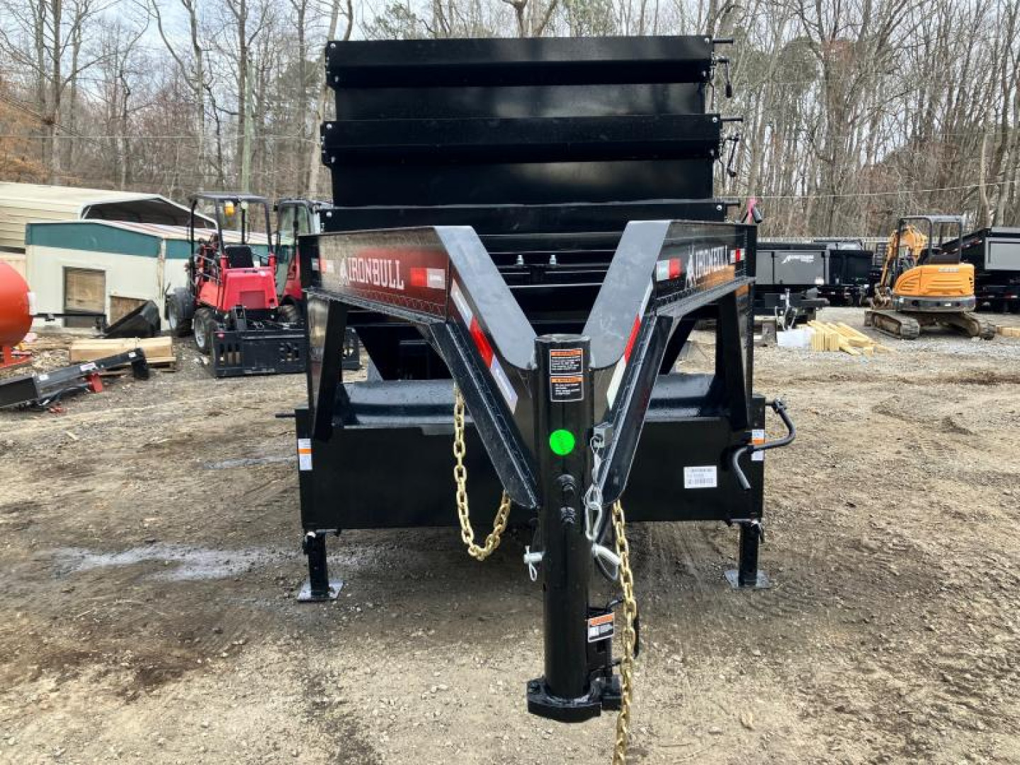 New 2025-Iron-Bull-Trailers-Gooseneck-7×16-14k-7k-Axles-DBG-Roll-Off-Trailer-System-R14K716GI-STACK3