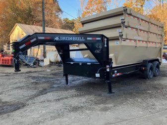 New 2025-Iron-Bull-Trailers-Gooseneck-7×16-14k-7k-Axles-DBG-Roll-Off-Trailer-System-R14K716GI-STACK3