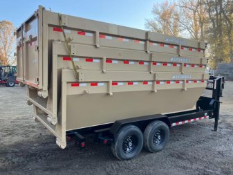 New 2025-Iron-Bull-Trailers-Gooseneck-7×16-14k-7k-Axles-DBG-Roll-Off-Trailer-System-R14K716GI-STACK3
