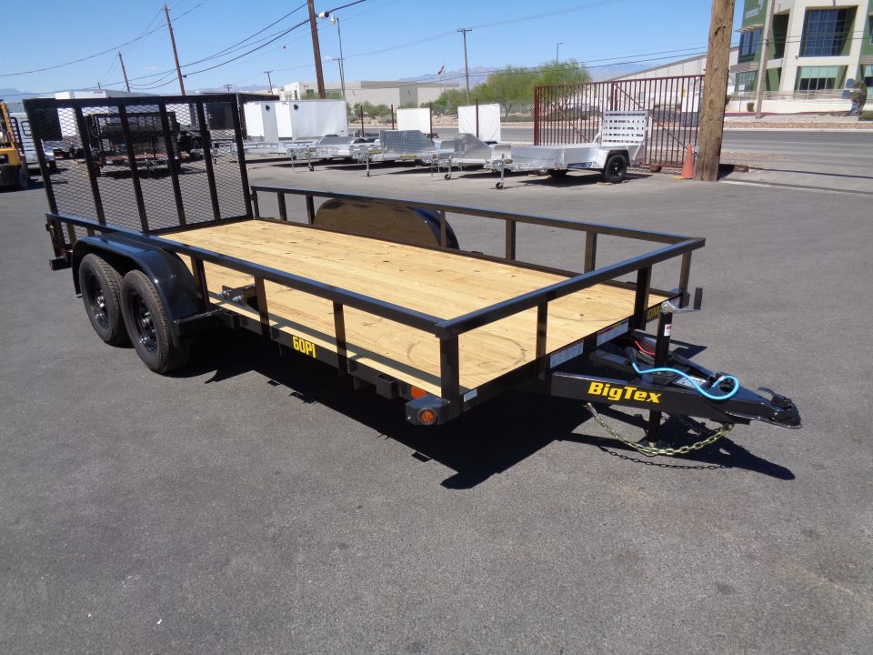 New 2027 Big Tex Trailer * 60PI-16 * 16Ft Tandem Axle Utility Trailer