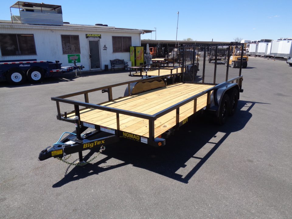 New 2027 Big Tex Trailer * 60PI-16 * 16Ft Tandem Axle Utility Trailer