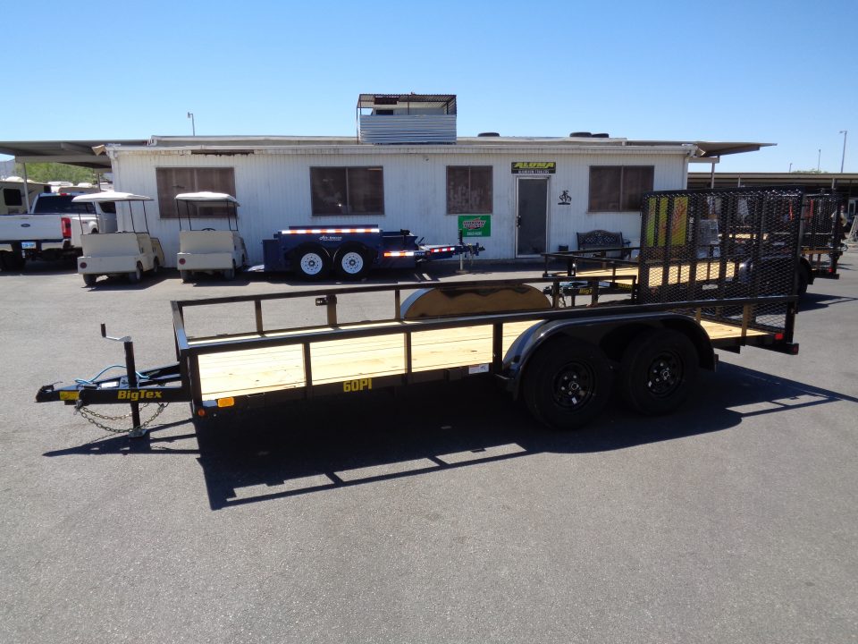 New 2027 Big Tex Trailer * 60PI-16 * 16Ft Tandem Axle Utility Trailer