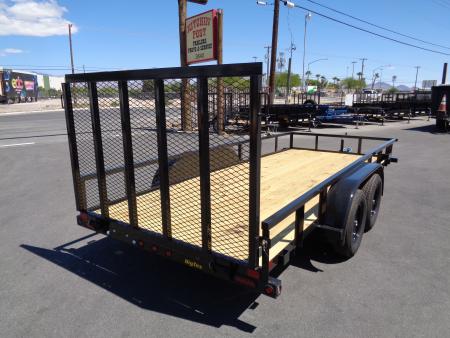New 2027 Big Tex Trailer * 60PI-16 * 16Ft Tandem Axle Utility Trailer