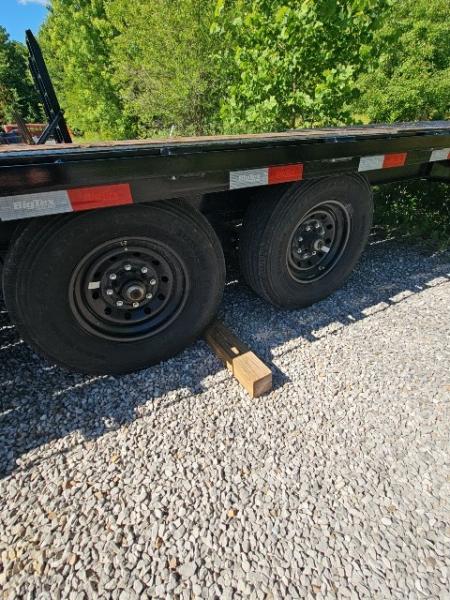Used 2023 Big Tex Trailers 12K GVWR 14GN-28+5 FLATBED Deckover Trailer
