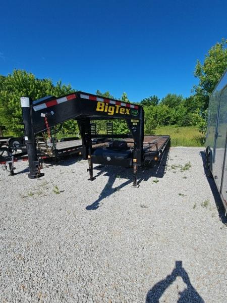 Used 2023 Big Tex Trailers 12K GVWR 14GN-28+5 FLATBED Deckover Trailer