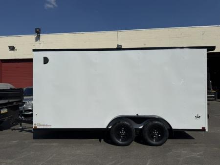 New 7 x 16 Look ST DLX Cargo Blackout Package 7k w/ Rear Loading Lights