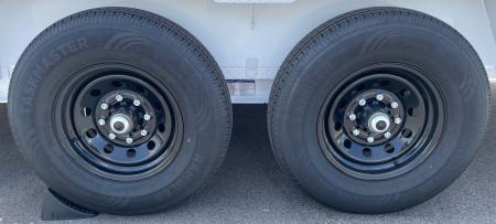 New HORIZON 20’x 83” ETZ WHITE TILT DECK EQUIPMENT TRAILER -15.2K (GVWR), in Deck Storage