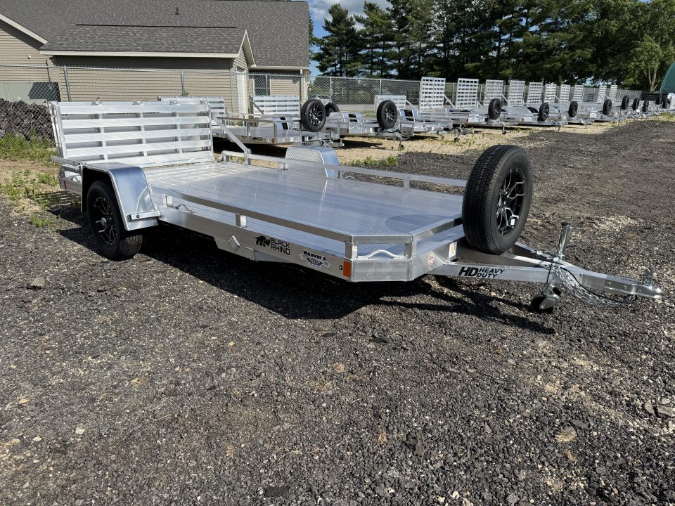 New 2026 Black Rhino LPS8114A Utility Trailer