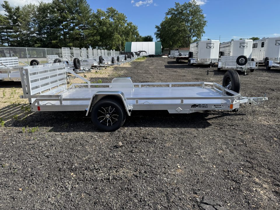 New 2026 Black Rhino LPS8114A Utility Trailer