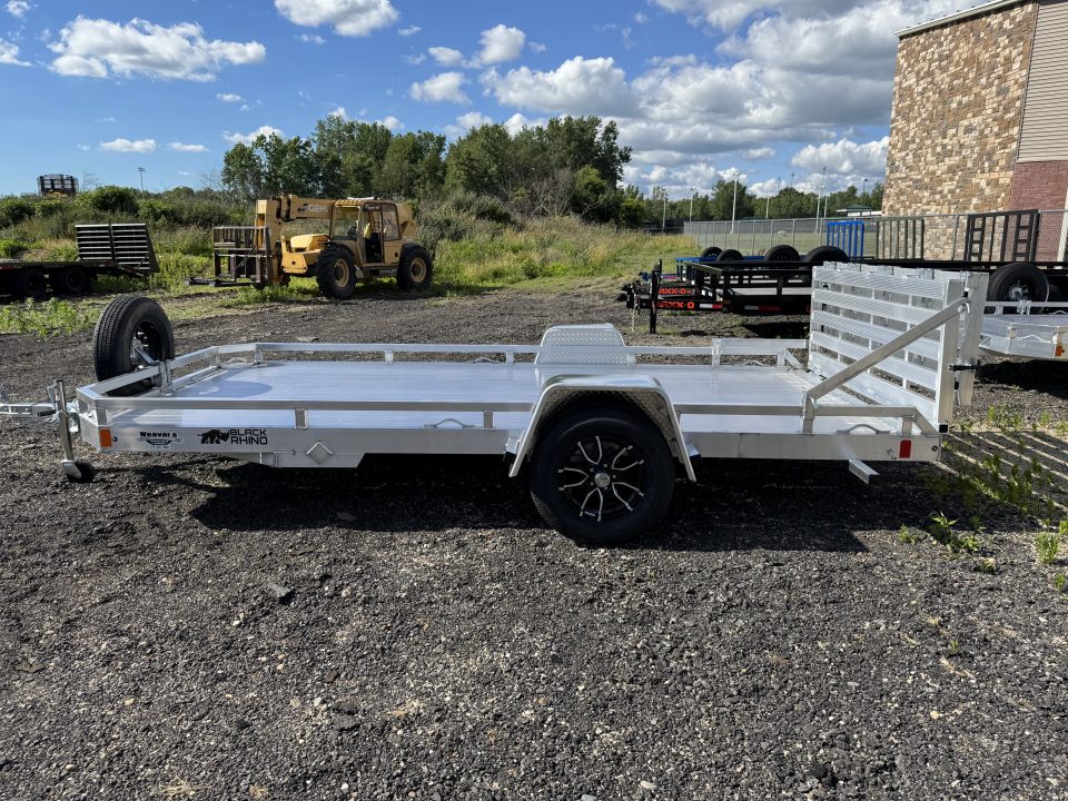 New 2026 Black Rhino LPS8114A Utility Trailer