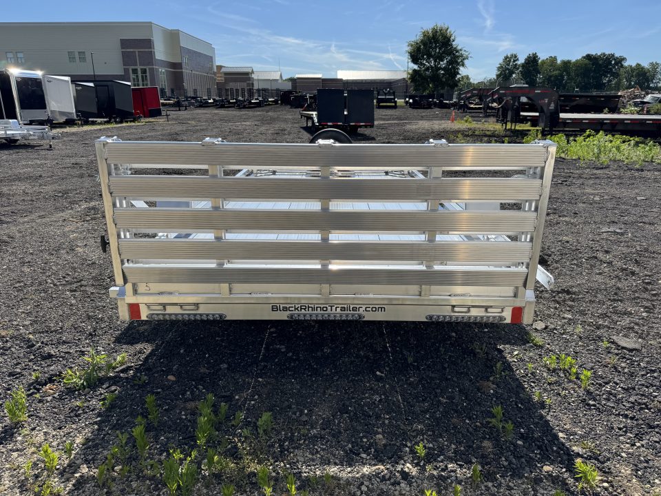 New 2026 Black Rhino LPS8114A Utility Trailer
