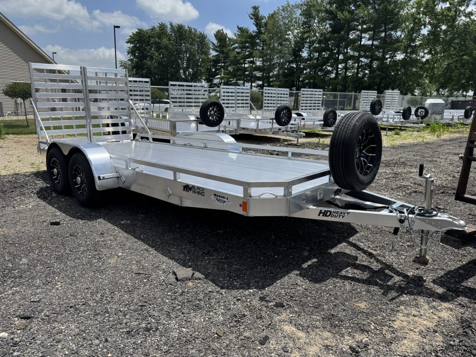 New 2026 Black Rhino LPT8118A-10 Utility Trailer