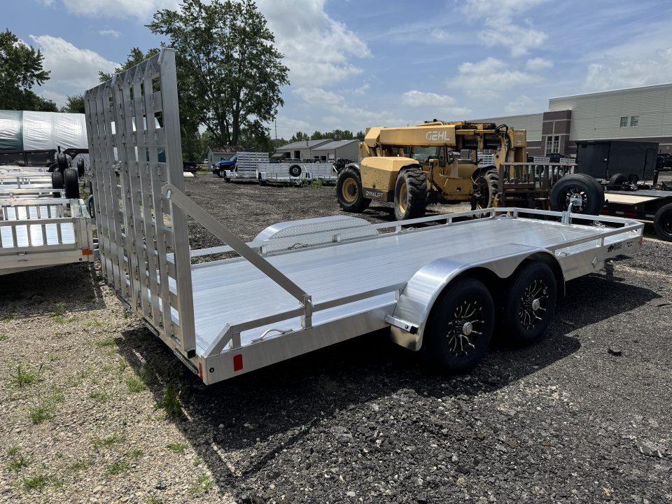 New 2026 Black Rhino LPT8118A-10 Utility Trailer