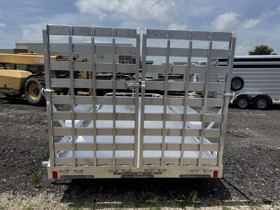 New 2026 Black Rhino LPT8118A-10 Utility Trailer