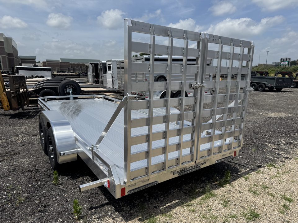 New 2026 Black Rhino LPT8118A-10 Utility Trailer