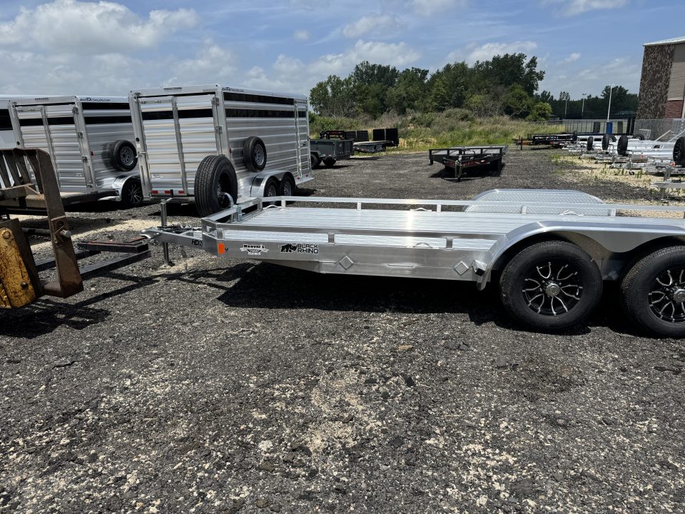 New 2026 Black Rhino LPT8118A-10 Utility Trailer