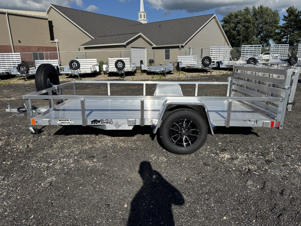 New 2026 Black Rhino LSS712A-3.5 Utility Trailer