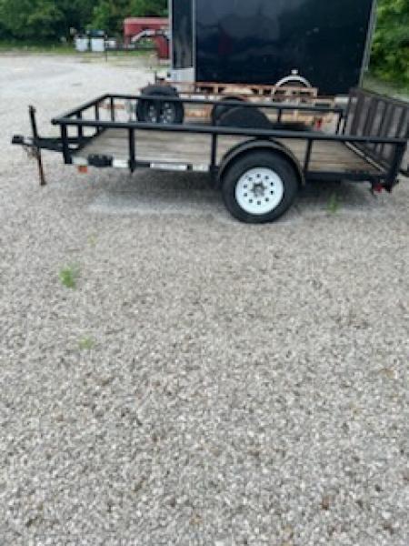 Used 2004 Other ROAD CLIPPER 7 x 10 3K PIPE RAIL Utility Trailer