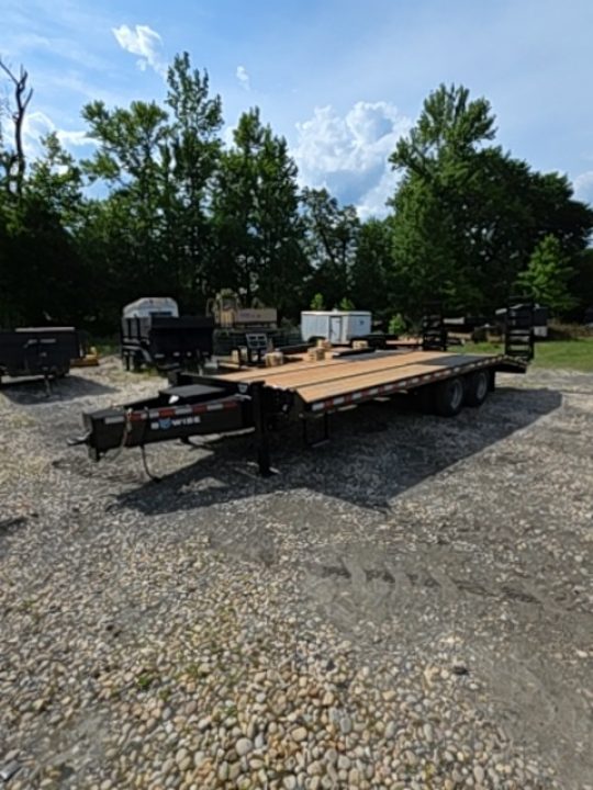 New 2027 BWISE Heavy duty 11 1/2 ton pintle trailer Equipment Trailer