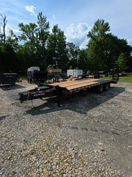 New 2027 BWISE Heavy duty 11 1/2 ton pintle trailer Equipment Trailer