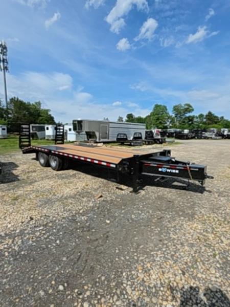 New 2027 BWISE Heavy duty 11 1/2 ton pintle trailer Equipment Trailer