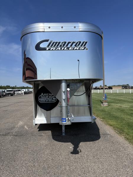 New 2027 Cimarron Trailers Lonestar 20' GN RTG Stock / Stock Combo Trailer