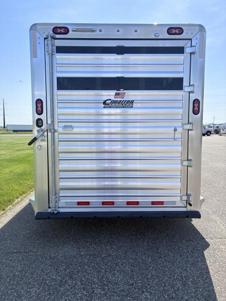 New 2027 Cimarron Trailers Lonestar 20' GN RTG Stock / Stock Combo Trailer