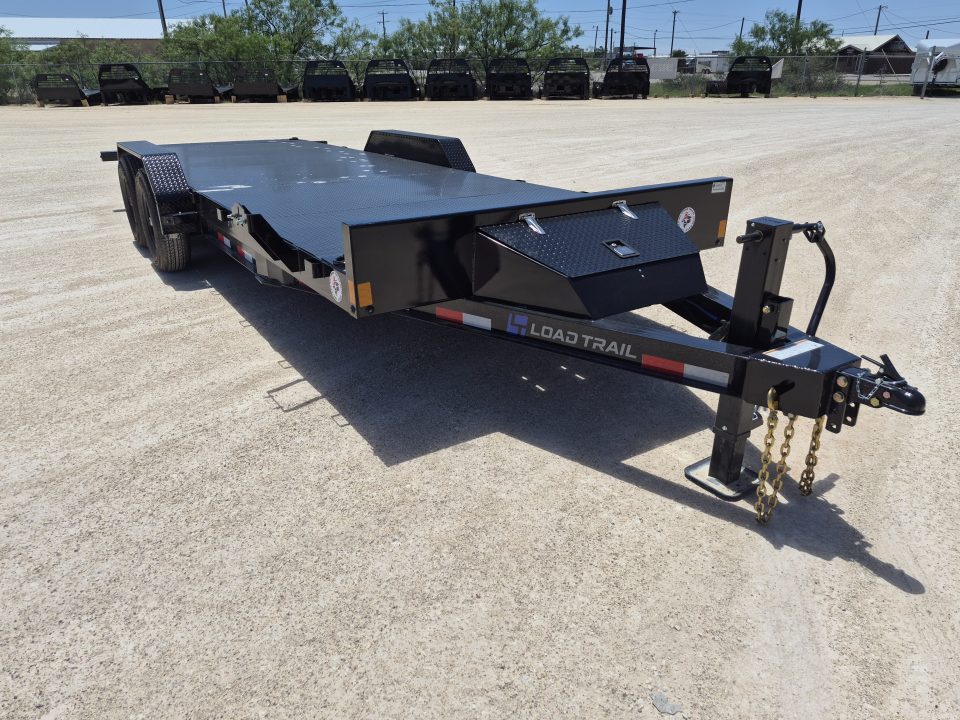 New 2026 Load Trail 14K 22' Tilt Power Up/Down Steel Deck