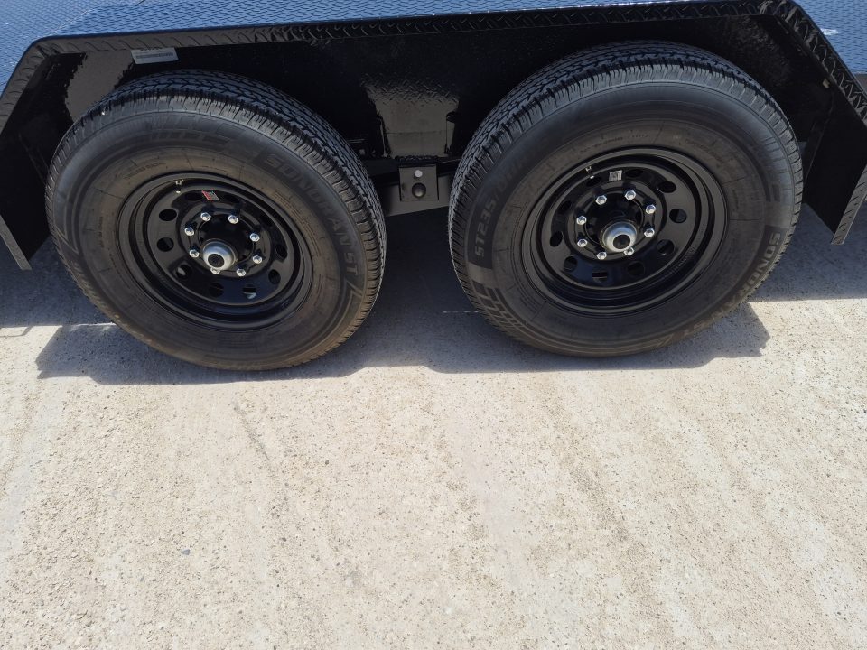 New 2026 Load Trail 14K 22' Tilt Power Up/Down Steel Deck