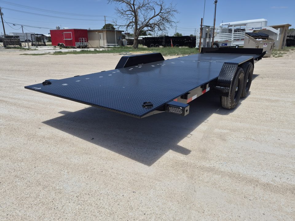 New 2026 Load Trail 14K 22' Tilt Power Up/Down Steel Deck
