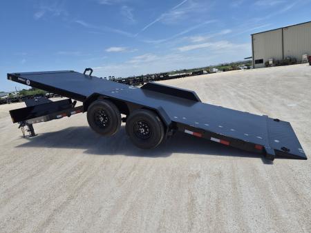 New 2026 Load Trail 14K 22' Tilt Power Up/Down Steel Deck