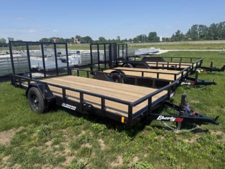 New 2026 Liberty 5k 83 X14' Utility Trailer