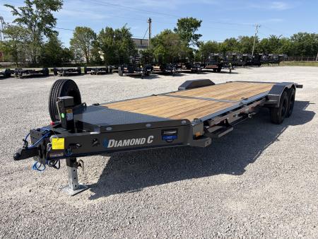 New 2026 Diamond C Trailers HDT208L22X82 (82  X 22') 18K (Pacesetter Ed.) Partial Tilt Equipment Trailer