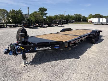 New 2026 Diamond C Trailers HDT208L22X82 (82  X 22') 18K (Pacesetter Ed.) Partial Tilt Equipment Trailer