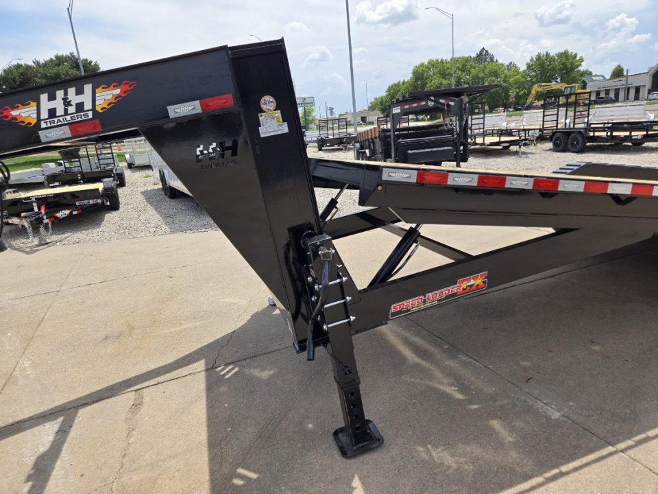 New 2026 H&H Trailers 82x26 Electric Tilt 14K Equipment Trailer