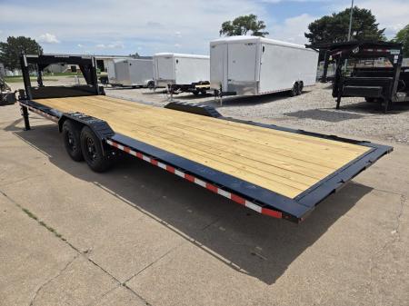 New 2026 H&H Trailers 82x26 Electric Tilt 14K Equipment Trailer