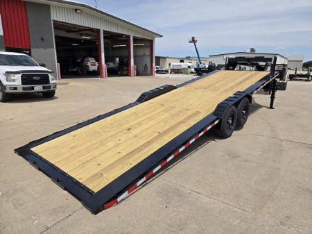 New 2026 H&H Trailers 82x26 Electric Tilt 14K Equipment Trailer