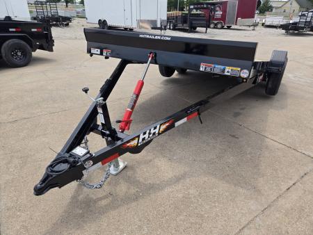New 2026 H&H Trailers 82x20 Manual Tilt Speed Loader Car Hauler Trailer 10K Equipment Trailer