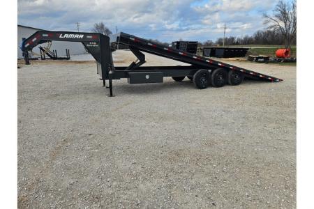 New 2026 Lamar 102X26 TRIPLE 21K GOOSENECK FULL TILT W/14PLY