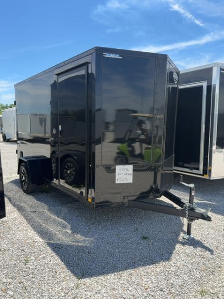 New 2026 Impact Trailers 6 x 12 Quake Flat Top V-Nose 3K
