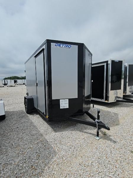 New 2026 Impact Trailers 6 x 10 Quake Flat Top V-Nose 3K