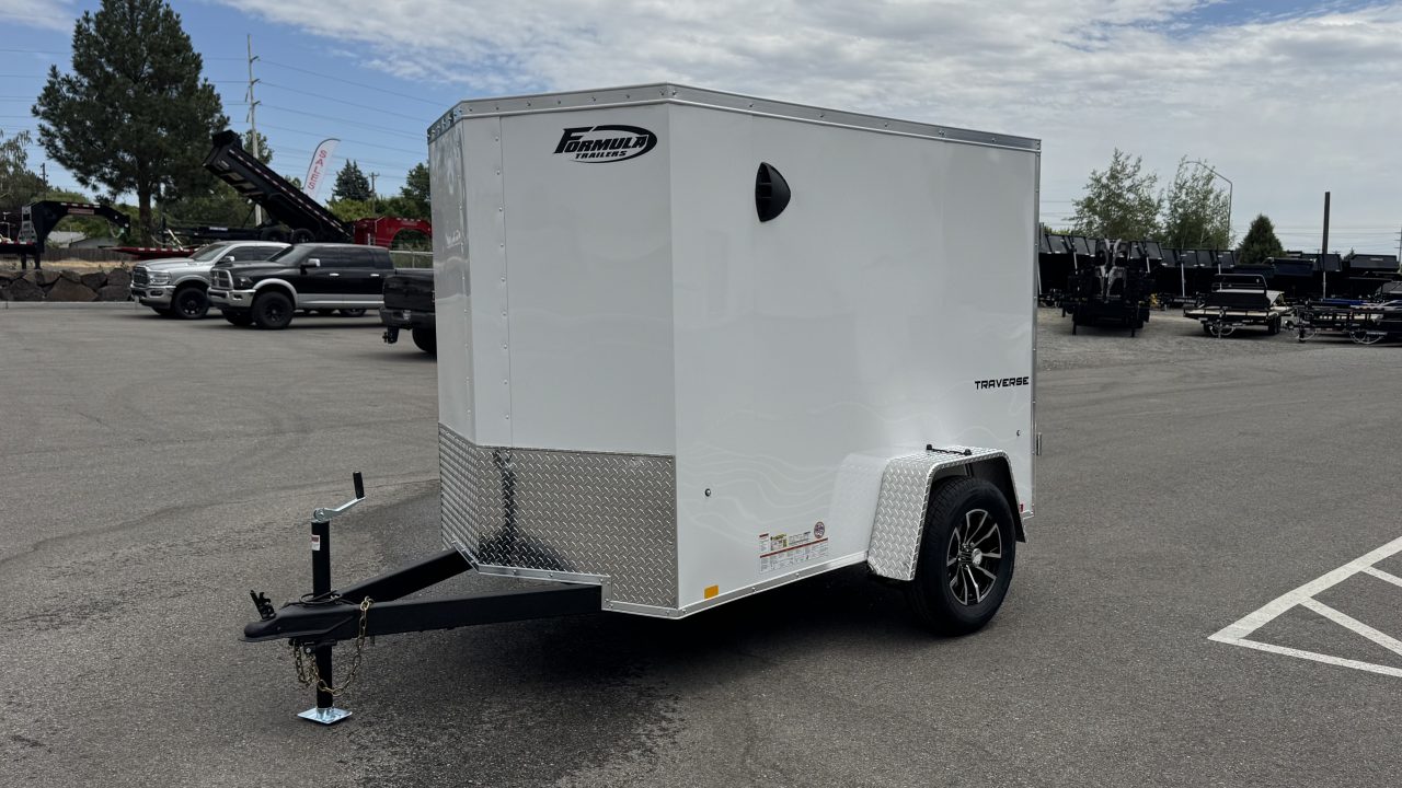 New 2026 Formula Trailers 5 x 8 Traverse 3K Cargo / Enclosed Trailer