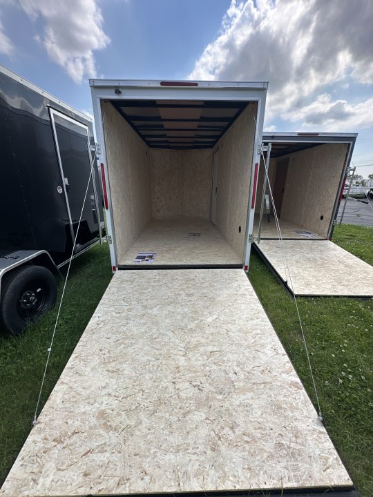 New 2026 Pace American 6 X 12 Outback DLX Flat Top V-Nose 3K