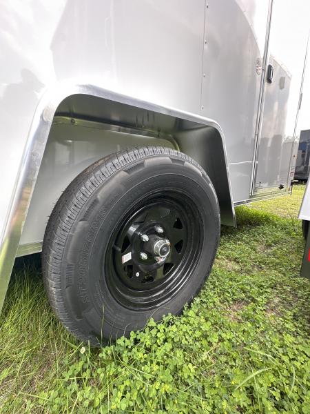 New 2026 Pace American 6 X 12 Outback DLX Flat Top V-Nose 3K