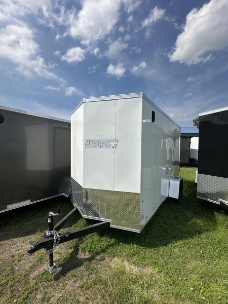 New 2026 Pace American 6 X 12 Outback DLX Flat Top V-Nose 3K