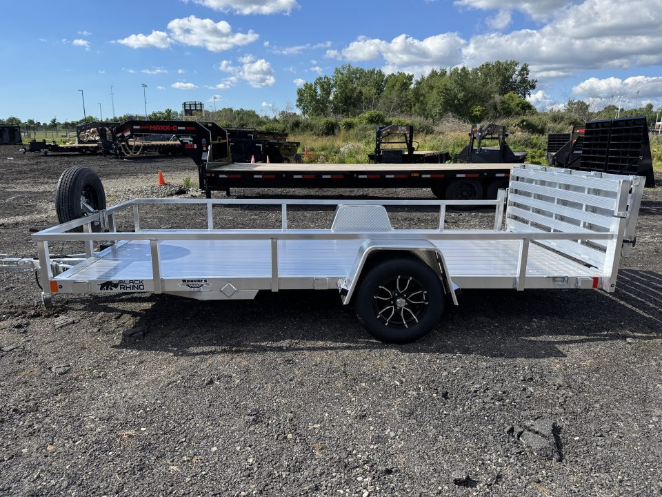 New 2026 Black Rhino LSS714A-3.5 Utility Trailer
