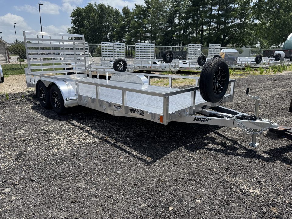 New 2026 Black Rhino LST718A Utility Trailer