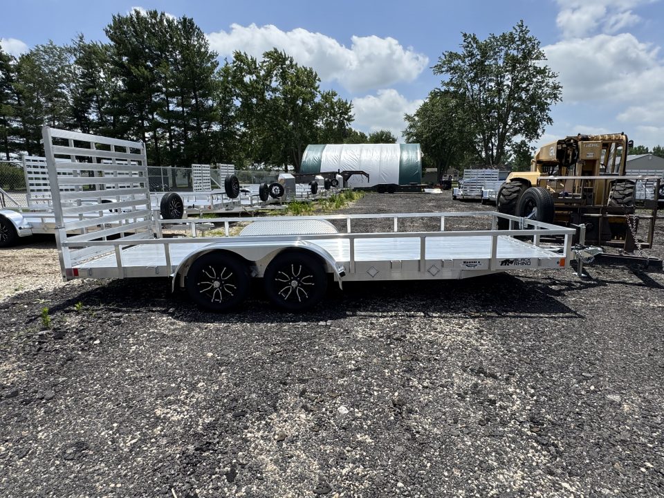 New 2026 Black Rhino LST718A Utility Trailer