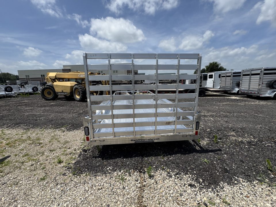 New 2026 Black Rhino LST718A Utility Trailer