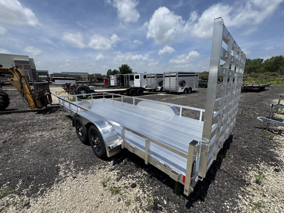 New 2026 Black Rhino LST718A Utility Trailer